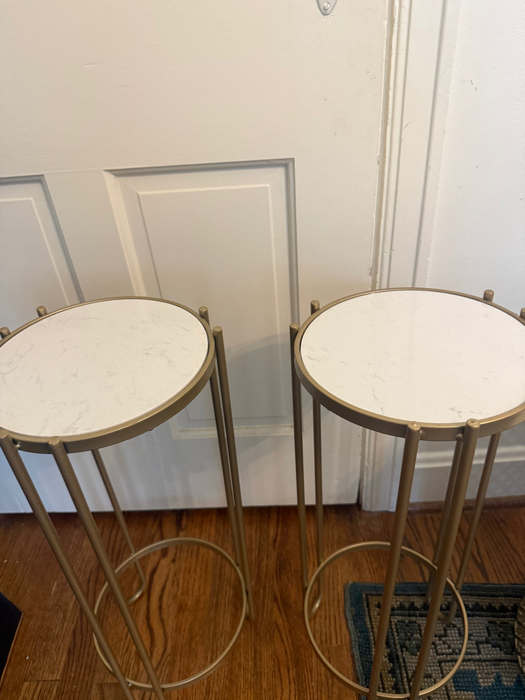Marble composite cocktail tables