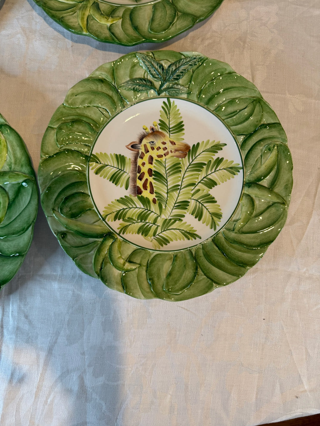 Vintage Safari Plates