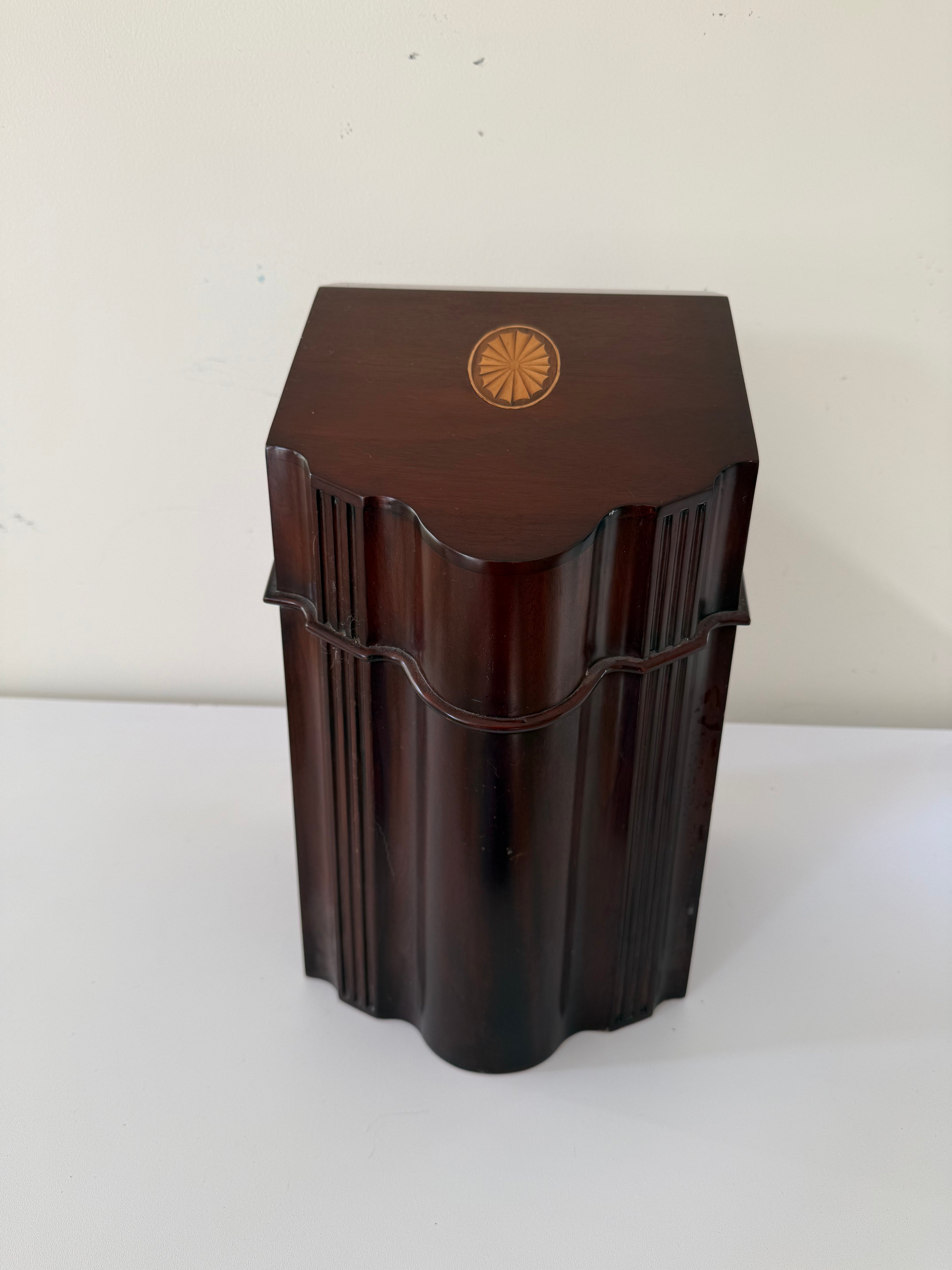 Vintage Mahogany Knife Box