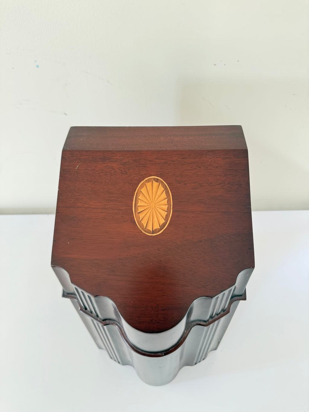 Vintage Mahogany Knife Box