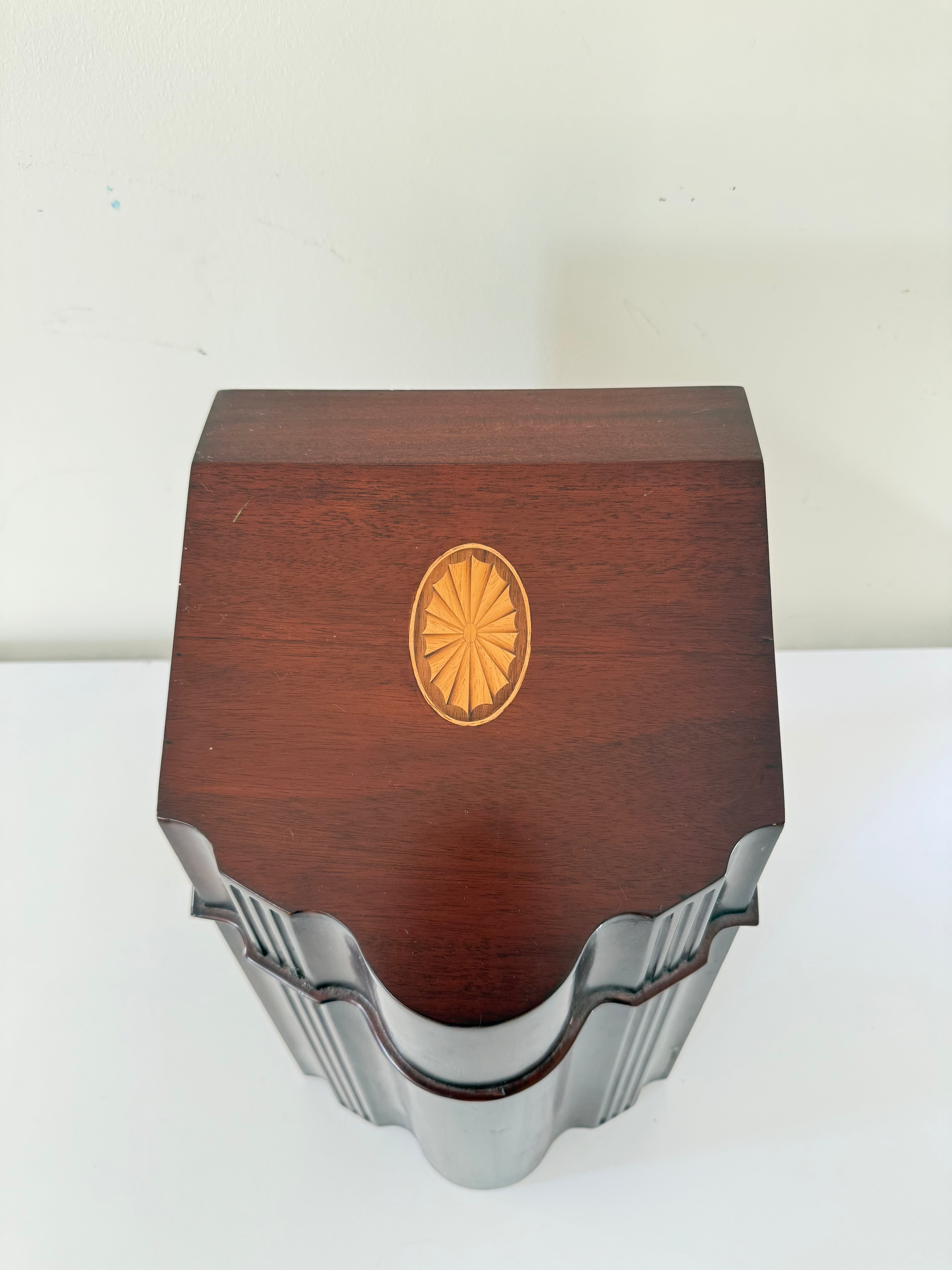 Vintage Mahogany Knife Box