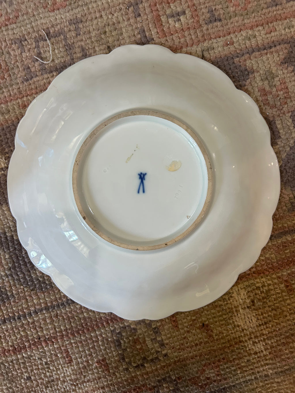 Meissen Porcelain Reticulated Plate