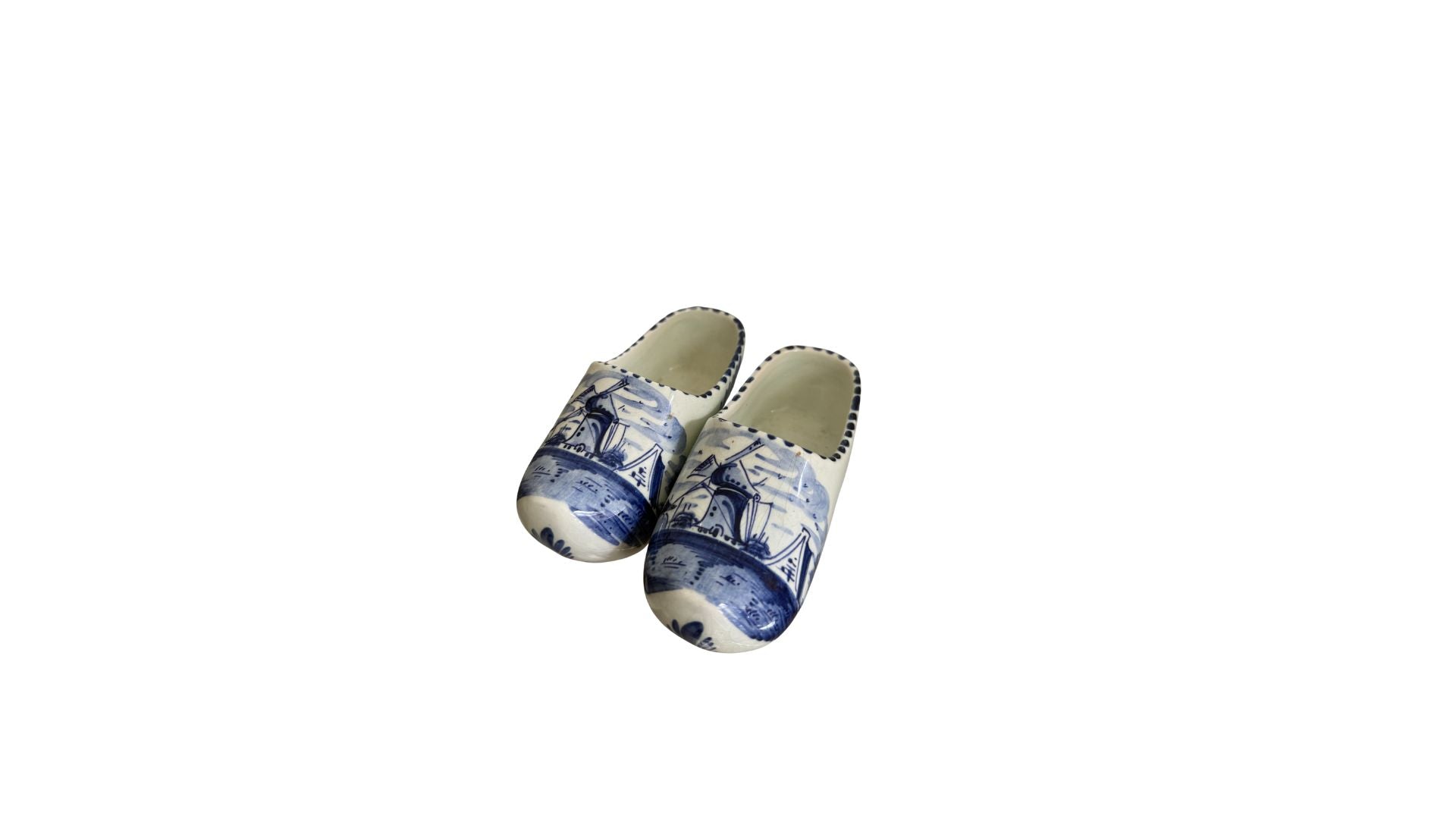 Delft Blue Clogs