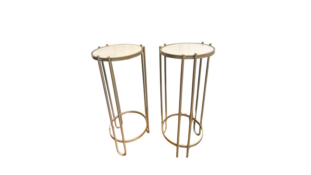 Marble composite cocktail tables